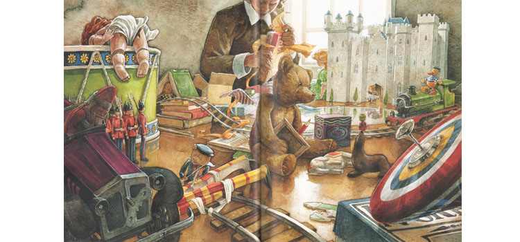 Иллюстрация Патрика Джеймса Линча к сказке Андерсена «Стойкий оловянный солдатик»
