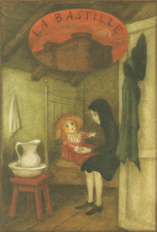 Иллюстрация Михаила Фёдорова к книге Фрэнсис Бёрнетт «Маленькая принцесса»