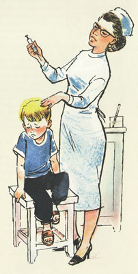 Иллюстрация Петра Репкна к книге Иосифа Ольшанского «Невезучка»