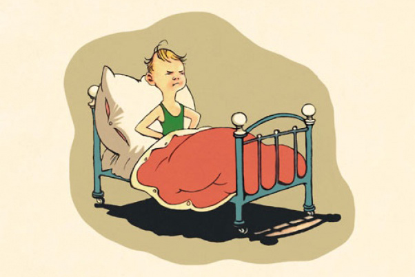 Иллюстрация Константина Ротова к книге Александра Митты «Чудо-кровать»