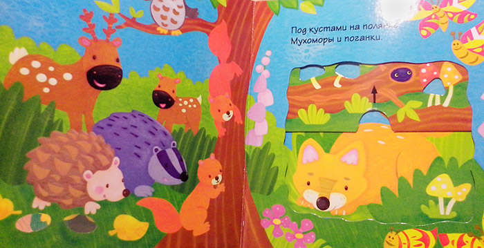 2 Иллюстрация Дарьи Бжезинской к книге «Удивительный лес»