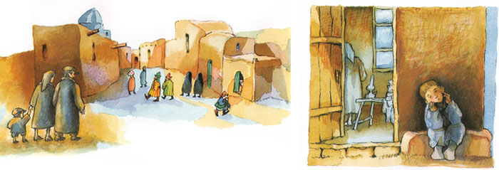 Иллюстрации Ури Шулевица к книге «Как я учил географию»