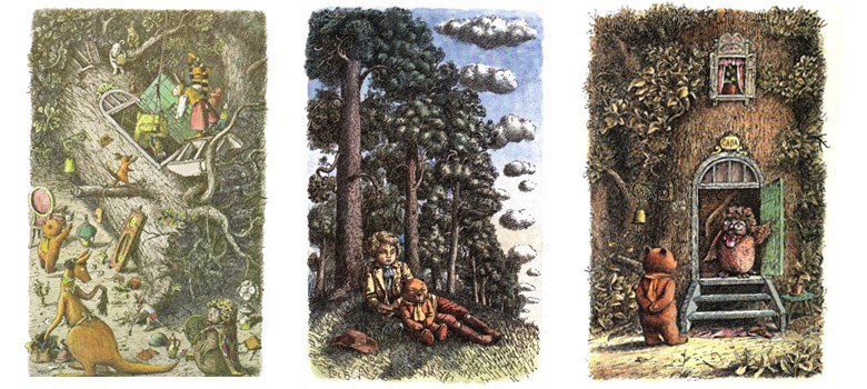Иллюстрации Бориса Диодорова к книге «Винни-Пух и все-все-все»
