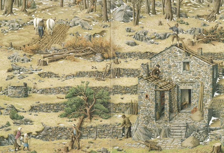 1 Иллюстрация Роберто Инноченти к книге «Старый дом»