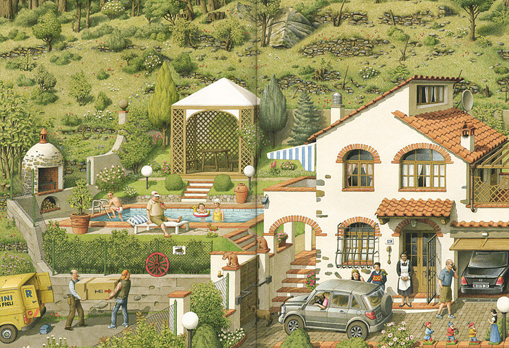 4 Иллюстрация Роберто Инноченти к книге «Старый дом»