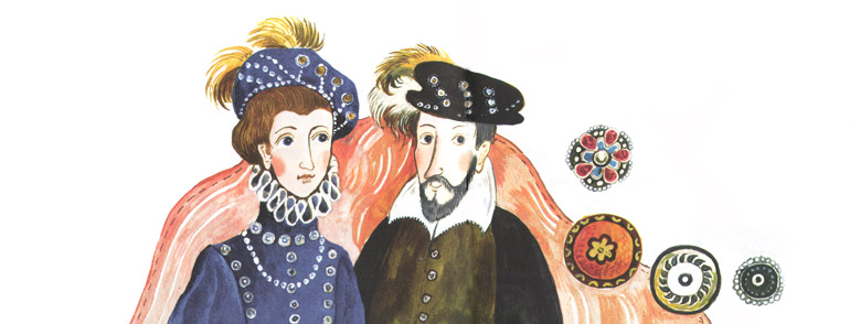 2 Иллюстрация Дарьи Герасимовой к книге Екатерины Каликинской «Парал пуговиц»