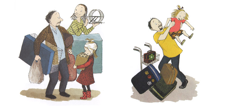 1 Иллюстрации Эвы Эриксон к книге Русе Лагеркранц «Моя счастливая жизнь»