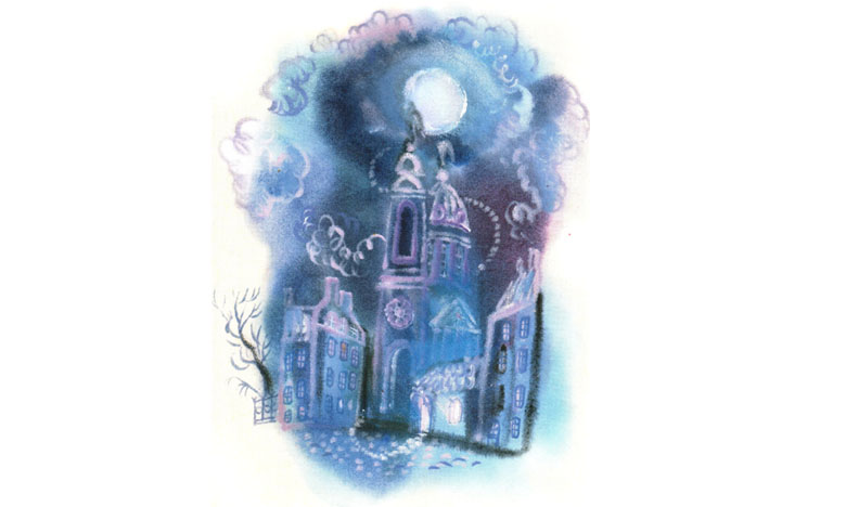 2 Иллюстрация ГАВ Траугот к книге Нины Гернет «Сказка про лунный свет» копия