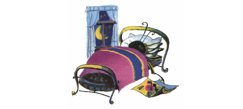 4 Иллюстрация Льва Токмакова к сказке Виталия Бианки «Как муравьишка домой спешил»