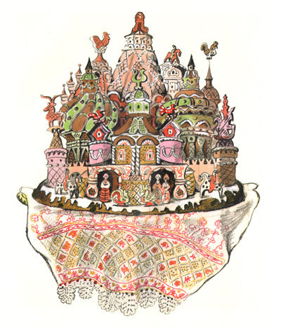 5 Иллюстрация Татьяны Мавриной к сказке «Царевна-лягушка»