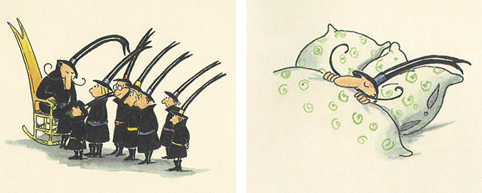 3 Иллюстрация Уте Краузе к книге «Принцессы и разбойники»