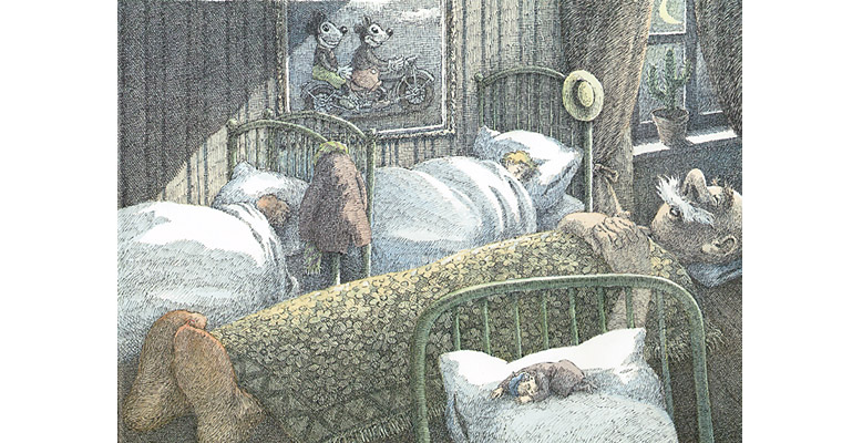 1 Иллюстрация Вилли Глазауэра к книге Даниила Хармса «Во-первых и во-вторых»