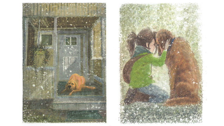 Иллюстрации Татьяны Петровска к книге Аси Кравченко «Куда бежишь»
