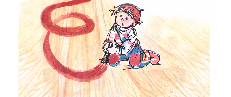 1 Иллюстрация Натальи Кучеренко к книге Анне-Катарины Вестли «Папа, мама, бабушка, восемь детей и грузовик»