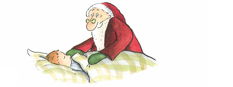 3 Иллюстрация Утэ Краузе к книге «Заговор Дедов Морозов»