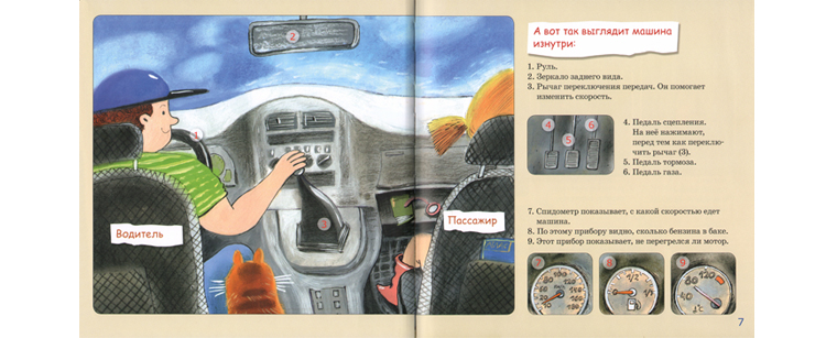 Иллюстрация Дианы лапшиной к книге «Шофер»