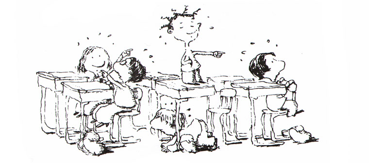 Иллюстрация из книги «Элла в первом классе»