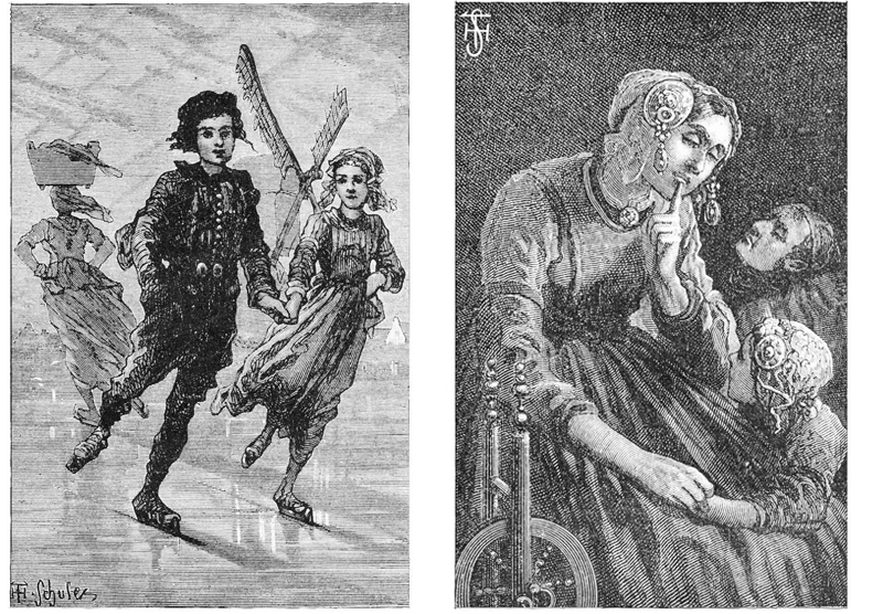 Serebryannuie konky_illustr