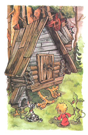 Дом для плохого настроения Иллюстрация Александра Шера к книге Татьяны Александровой «Домовенок Кузька»
