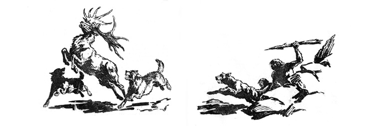 3 Иллюстрация из книги Димитра Ангелова «Когда человека не было»