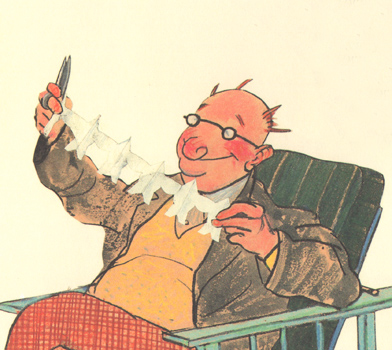 1 Иллюстрация Вольфа Эрльбруза к книге «Дрозд фрау Майер»