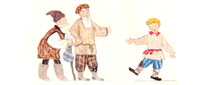 Иллюстрация О. Войтенко к книге Владимира Тихомирова «Ирод-царь»