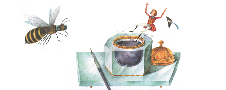 1 Иллюстрация Евгения Антоненкова к сказке Корнея Чуковского «Приключения Бибигона»