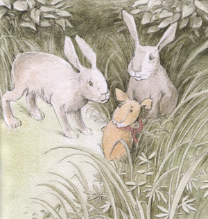 3 Иллюстрация Валерия Козлова к книге Марджери Уильямс «Плюшевый заяц или Как игрушки становятся настоящими»