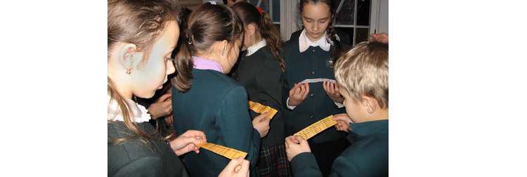 Дети читают послания героев книг Гайдара