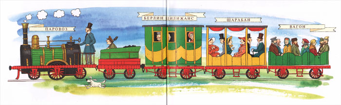 Иллюстрация из книги «От паровоза до “Сапсана”»