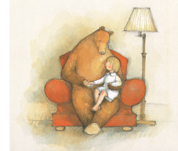 1 Иллюстрация Фрейи Блэквуд к книге Джен Ормерод «Моди и Медведь»