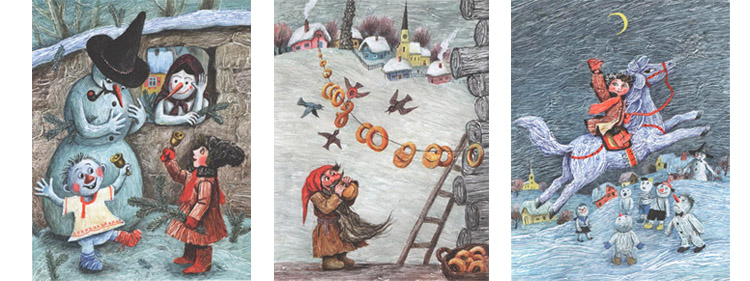 Иллюстрации Бориса Диодорова к книге Спиридона Вангели «Чубо из села Туртурика»