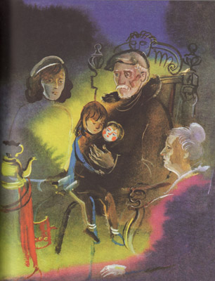 Иллюстрация Г.А.В. Траугот к книге Геннадия Черкашина «Кукла»
