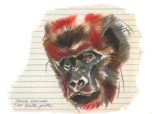 Иллюстрация Станислава Востокова к книге «Не дразнить и не кормить»