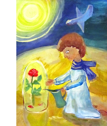 «Маленький принц» Рисунок Иды Башкатовой