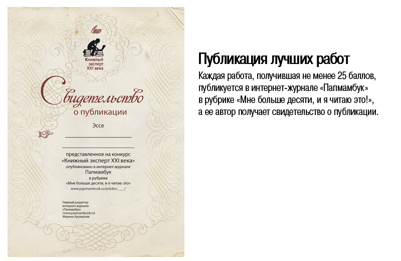 Публикация лучших работ