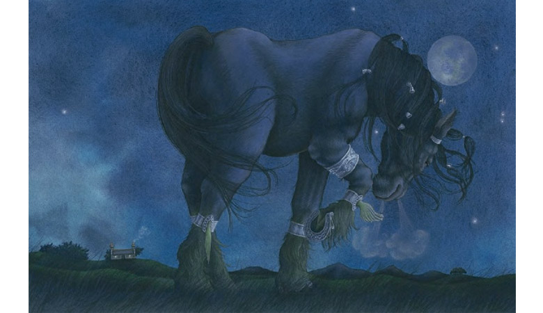 Иллюстрация Кейт Липер к книге «Сказки и легенды Шотландии»