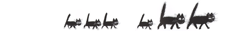 4 Иллюстрация Йозефа Вилкона к книге Петра Вилкона «История про кошку Розалинду непохожую на других»
