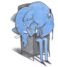 Иллюстрация Карстена Тайха к книге Зильке Ламбек «Господин Розочка»