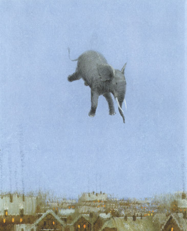 2 Иллюстрация Игоря Олейникова к книге Кейт ДиКамилло «Как слониха упала с неба»