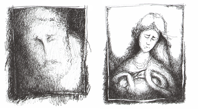 Иллюстрации Романа Рудницкого к книге Пола Гэллико «Белая гусыня»