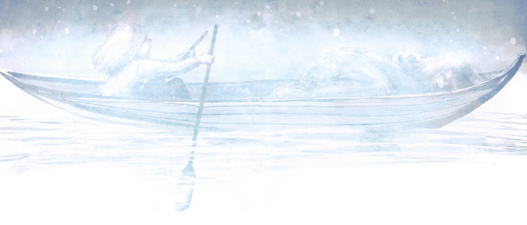 Иллюстрация Елизаветы Третьяковой к книге Натальи Евдокимовой «Аквариумные рыбки»