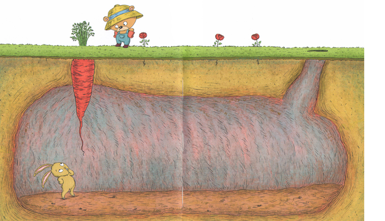 2 Иллюстрация из книги «Садовник и куст»