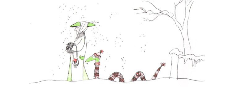 Иллюстрация Томи Унгерера к книге «Крикстер»