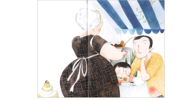 Иллюстрация Мерель Эйкерман к книге Брижит Минэ «Каждая может быть принцессой»