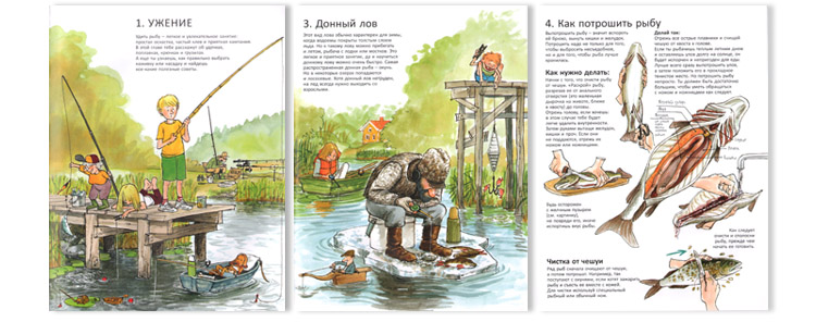 Иллюстрация к книге «Книга для начинающих великих рыболовов»