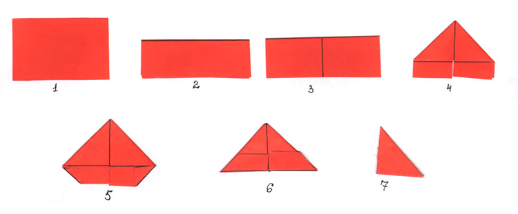 Схема треугольного модуля