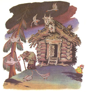 Иллюстрация Владимира Конашевича к сказке «Привередница»
