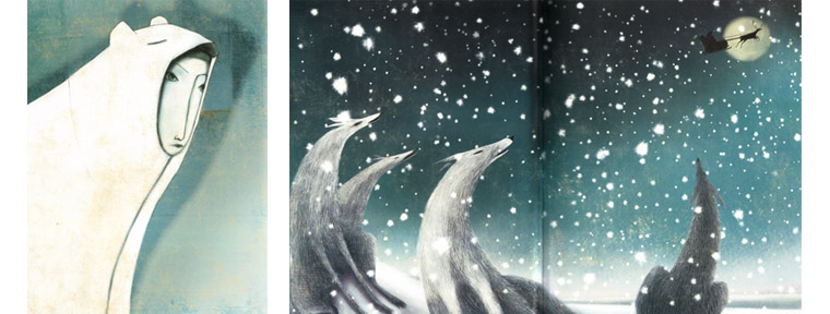 2 Иллюстрации Мануэлы Андреани к сказке «Снежная королева»